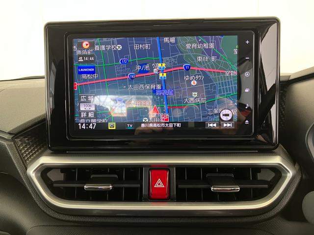 ロッキーＧワンオーナー　ターボ　純正ナビ　純正ＥＴＣ　純正ドライブレコーダー　パノラマモニター　アダプティブクルーズコントロール　運転席・助手席シートヒーター　純正１７インチアルミホイール　ＬＥＤヘッドランプ（香川県）の中古車