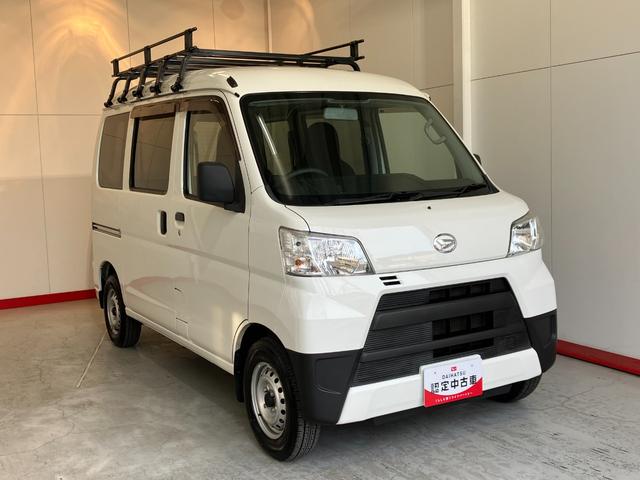 ハイゼットカーゴＤＸ　ルーフキャリア／キーレスエントリーワンオーナー　ＡＭ／ＦＭラジオ　ルーフキャリア　キーレスエントリー　両側スライドドア　ハロゲンヘッドライト　オートライト　取扱説明書　メンテナンスノート（香川県）の中古車