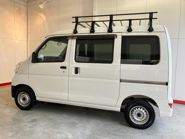 ハイゼットカーゴＤＸ　ルーフキャリア／キーレスエントリーワンオーナー　ＡＭ／ＦＭラジオ　ルーフキャリア　キーレスエントリー　両側スライドドア　ハロゲンヘッドライト　オートライト　取扱説明書　メンテナンスノート（香川県）の中古車