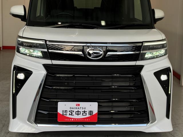 タントカスタムＸ　オーディオレス／両側パワースライドドアワンオーナー　オーディオレス　バックモニター対応カメラ　両側パワースライドドア　運転席・助手席シートヒーター　電動パーキングブレーキ　ＬＥＤヘッドランプ　純正１４インチアルミホイール　スマートキー（香川県）の中古車