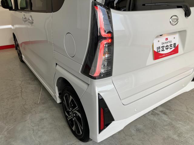 タントカスタムＸ　オーディオレス／両側パワースライドドアワンオーナー　オーディオレス　バックモニター対応カメラ　両側パワースライドドア　運転席・助手席シートヒーター　電動パーキングブレーキ　ＬＥＤヘッドランプ　純正１４インチアルミホイール　スマートキー（香川県）の中古車