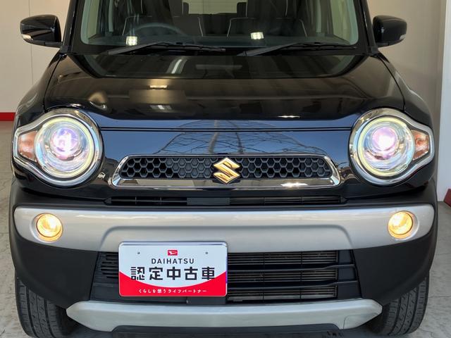ハスラーＸ　スマートフォン連携ナビ装着車スマホ連携ナビ　バックモニター　運転席シートヒーター　ベンチシート　ＨＩＤ　オートライト　電動格納ミラー　純正１４インチアルミホイール　スマートキー　取扱説明書　メンテナンスノート（香川県）の中古車