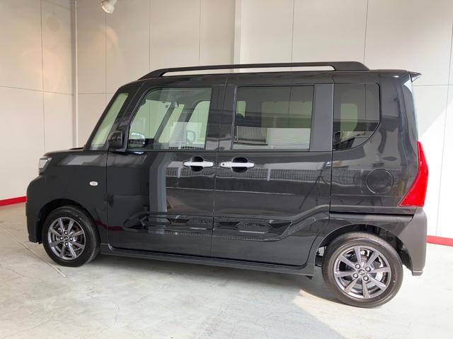 タントファンクロスワンオーナー　バックモニター対応カメラ　両側パワースライドドア　運転席・助手席シートヒーター　ＬＥＤヘッドランプ　純正１４インチアルミホイール　スマアシ　アイドリングストップ　スマートキー（香川県）の中古車