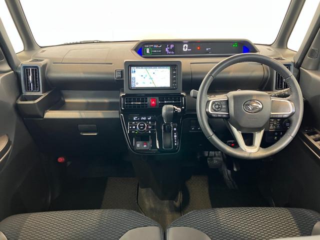 タントカスタムＲＳ　ターボ／ナビ／ドラレコ／アルミワンオーナー　ターボ　純正ナビ　純正ドライブレコーダー　パノラマモニター　両側パワースライドドア　運転席・助手席シートヒーター　電動パーキングブレーキ　純正１５インチアルミホイール　ＬＥＤヘッドランプ（香川県）の中古車