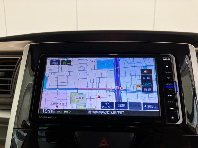 タントＸ純正ナビ　バックモニター　社外ドライブレコーダー　運転席シートヒーター　左側パワースライドドア　ワンオーナー　スマートキー　ハロゲンヘッドライト　オートライト　取扱説明書　メンテナンスノート（香川県）の中古車