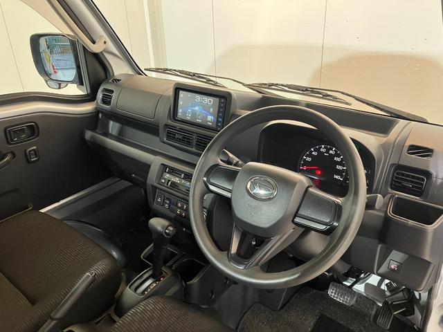 ハイゼットトラックジャンボエクストラ　ＤＶＤ／ＵＳＢチューナーワンオーナー　純正ＤＶＤ／ＵＳＢチューナー　Ｂｌｕｅｔｏｏｔｈ接続　作業灯　ＬＥＤヘッドランプ　電動格納ミラー　スマートキー　取扱説明書　メンテナンスノート（香川県）の中古車