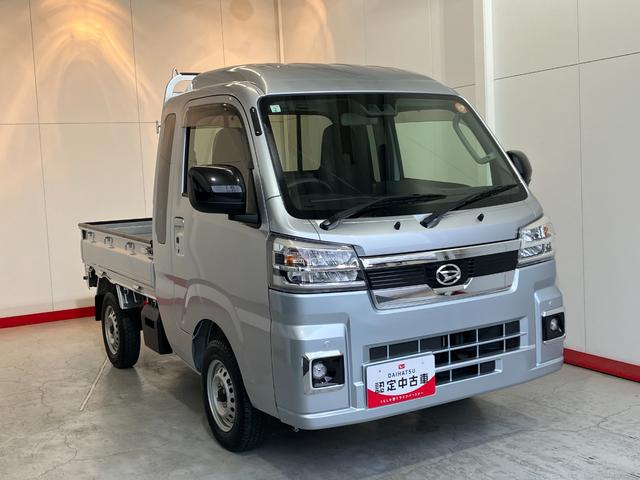 ハイゼットトラックジャンボエクストラ　ＤＶＤ／ＵＳＢチューナーワンオーナー　純正ＤＶＤ／ＵＳＢチューナー　Ｂｌｕｅｔｏｏｔｈ接続　作業灯　ＬＥＤヘッドランプ　電動格納ミラー　スマートキー　取扱説明書　メンテナンスノート（香川県）の中古車