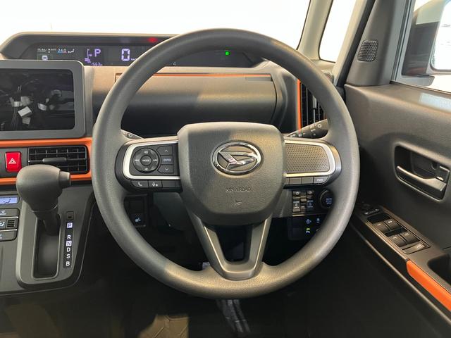 タントファンクロス　オーディオレス／ルーフボックスワンオーナー　オーディオレス　バックモニター対応カメラ　ルーフボックス　両側パワースライドドア　運転席・助手席シートヒーター　電動パーキングブレーキ　電動格納ミラー　純正１５インチアルミホイール（香川県）の中古車