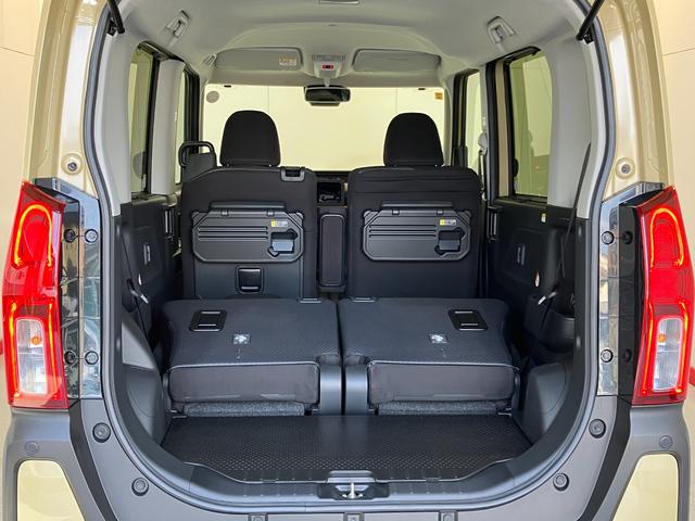 タントファンクロス　オーディオレス／ルーフボックスワンオーナー　オーディオレス　バックモニター対応カメラ　ルーフボックス　両側パワースライドドア　運転席・助手席シートヒーター　電動パーキングブレーキ　電動格納ミラー　純正１５インチアルミホイール（香川県）の中古車