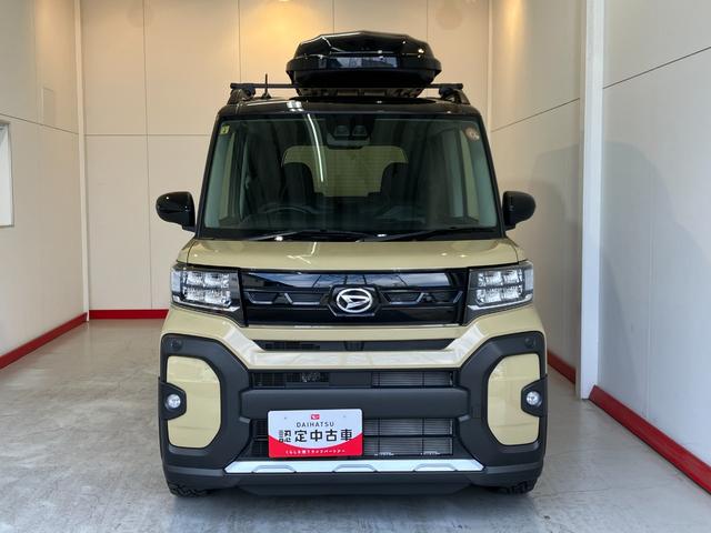 タントファンクロス　オーディオレス／ルーフボックスワンオーナー　オーディオレス　バックモニター対応カメラ　ルーフボックス　両側パワースライドドア　運転席・助手席シートヒーター　電動パーキングブレーキ　電動格納ミラー　純正１５インチアルミホイール（香川県）の中古車