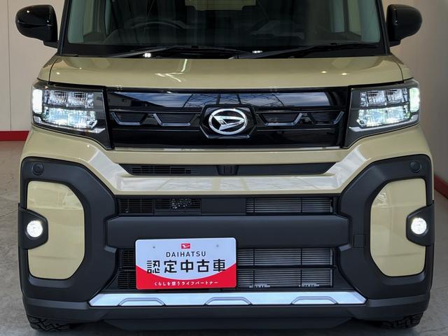 タントファンクロス　オーディオレス／ルーフボックスワンオーナー　オーディオレス　バックモニター対応カメラ　ルーフボックス　両側パワースライドドア　運転席・助手席シートヒーター　電動パーキングブレーキ　電動格納ミラー　純正１５インチアルミホイール（香川県）の中古車