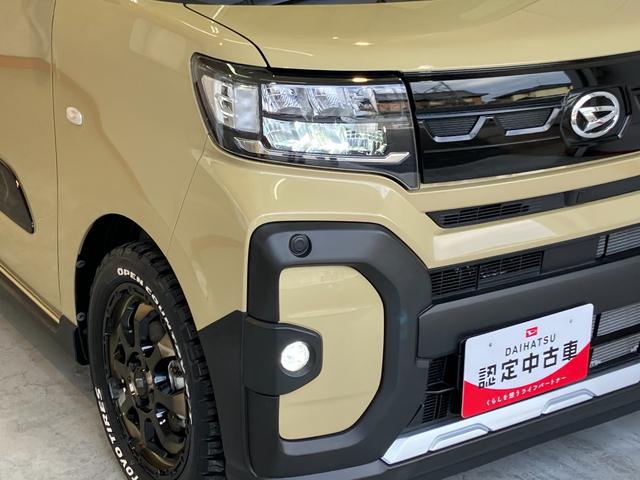 タントファンクロス　オーディオレス／ルーフボックスワンオーナー　オーディオレス　バックモニター対応カメラ　ルーフボックス　両側パワースライドドア　運転席・助手席シートヒーター　電動パーキングブレーキ　電動格納ミラー　純正１５インチアルミホイール（香川県）の中古車