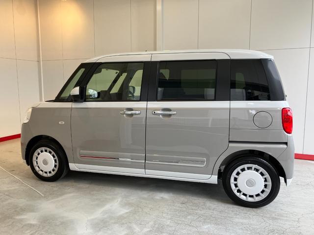 ムーヴキャンバスストライプスＧターボ　オーディオレス／ＡＣＣワンオーナー　ターボ　オーディオレス　パノラマモニター対応カメラ　アダプティブクルーズコントロール　電動パーキングブレーキ　運転席・助手席シートヒーター　ホッとカップホルダー　両側パワースライドドア（香川県）の中古車