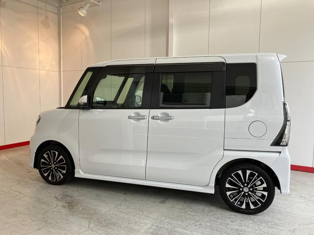タントカスタムＲＳセレクションワンオーナー　ターボ　純正ナビ　純正ＥＴＣ　純正ドライブレコーダー　バックモニター　運転席・助手席シートヒーター　アダプティブクルーズコントロール　両側パワースライドドア　純正１５インチアルミホイール（香川県）の中古車