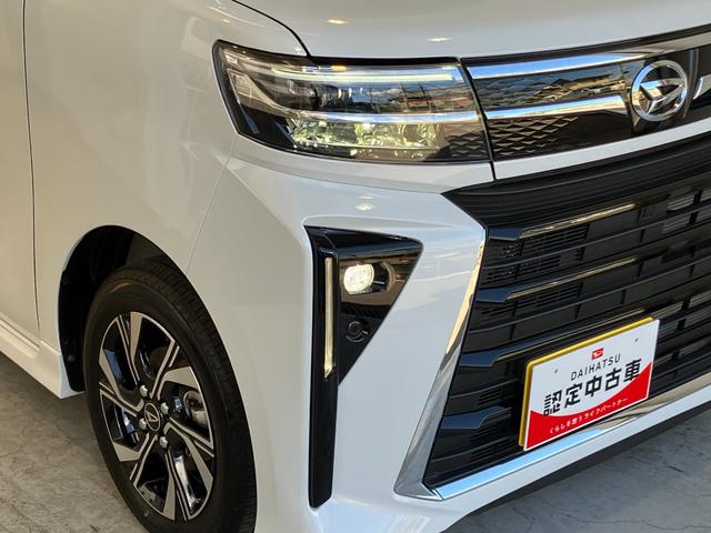 タントカスタムＸ　バックモニター対応カメラ　シートヒーターワンオーナー　スマートキー　運転席・助手席シートヒーター　両側パワースライドドア　バックモニター対応カメラ　オーディオレス　電動パーキングブレーキ　オートブレーキホールド　サイドエアバッグ　スマアシ（香川県）の中古車