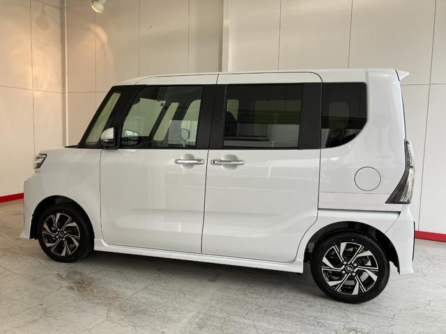 タントカスタムＸワンオーナー　バックモニター対応カメラ　両側パワースライドドア　運転席・助手席シートヒーター　電動パーキングブレーキ　オートブレーキホールド　ＬＥＤヘッドランプ　純正１４インチアルミホイール（香川県）の中古車
