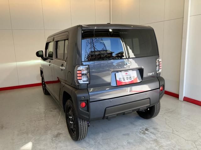 タフトＸ　オーディオレス／ＬＥＤヘッドランプワンオーナー　オーディオレス　バックモニター対応カメラ　電動パーキングブレーキ　オートブレーキホールド　ＬＥＤヘッドランプ　ＵＳＢ入力端子　スマートキー　取扱説明書　メンテナンスノート（香川県）の中古車