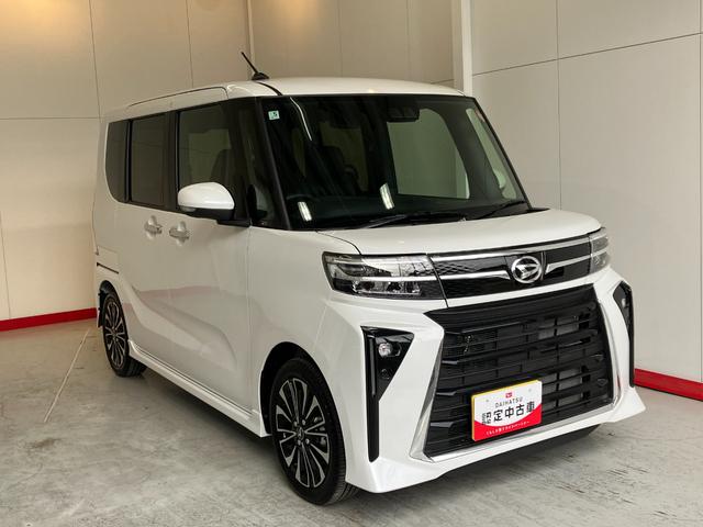 タントカスタムＲＳ　ターボ／オーディオレスワンオーナー　ターボ　オーディオレス　バックモニター対応カメラ　電動パーキングブレーキ　オートブレーキホールド　両側パワースライドドア　運転席・助手席シートヒーター　純正１５インチアルミホイール（香川県）の中古車