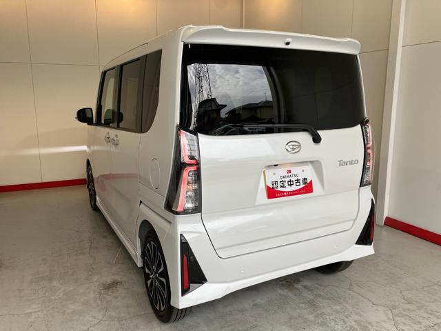 タントカスタムＲＳ　ターボ／オーディオレスワンオーナー　ターボ　オーディオレス　バックモニター対応カメラ　電動パーキングブレーキ　オートブレーキホールド　両側パワースライドドア　運転席・助手席シートヒーター　純正１５インチアルミホイール（香川県）の中古車