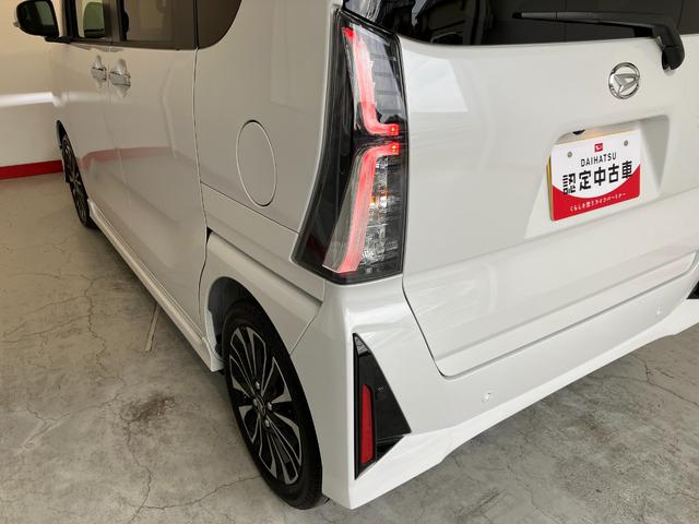 タントカスタムＲＳ　ターボ／オーディオレスワンオーナー　ターボ　オーディオレス　バックモニター対応カメラ　電動パーキングブレーキ　オートブレーキホールド　両側パワースライドドア　運転席・助手席シートヒーター　純正１５インチアルミホイール（香川県）の中古車