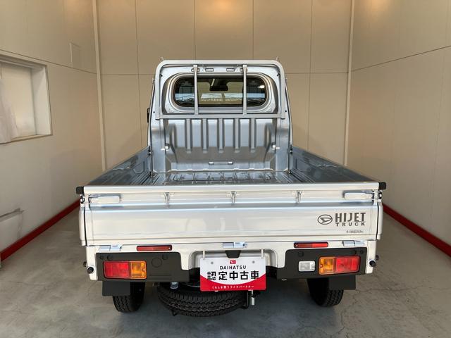 ハイゼットトラックスタンダード　ＣＶＴ　２ＷＤ　ラジオＣＶＴ　２ＷＤ　ＡＭ／ＦＭラジオ　ラバーマット　ロングバイザー　ワンオーナー　アイドリングストップ　ハロゲンヘッドライト　オートライト　オートハイビーム　スマアシ（香川県）の中古車