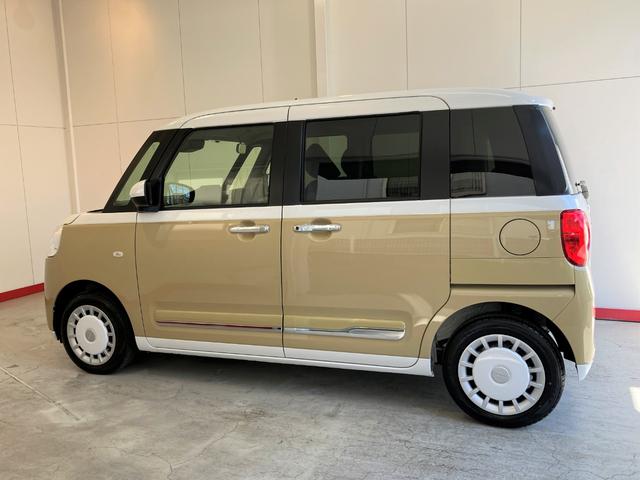 ムーヴキャンバスストライプスG シートヒーター ホッとカップホルダーバックモニター対応カメラ 運転席・助手席シートヒーター ホッとカップホルダー 電動パーキングブレーキ オートブレーキホールド 両側パワースライドドア オーディオレス スマートキー スマアシ(香川県)の中古車