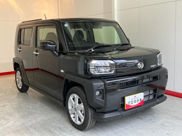 タフトＧ　オーディオレス／ＡＣＣ／アルミワンオーナー　オーディオレス　バックモニター対応カメラ　アダプティブクルーズコントロール　電動パーキングブレーキ　ＬＥＤヘッドランプ　運転席・助手席シートヒーター　純正１５インチアルミホイール（香川県）の中古車