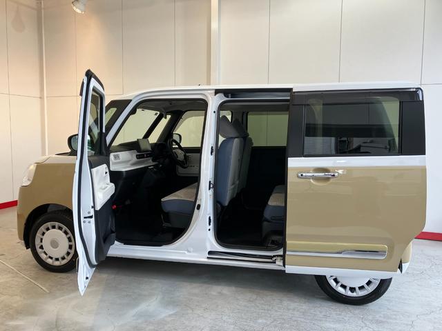 ムーヴキャンバスストライプスＧ　ディスプレイオーディオワンオーナー　９インチスマホ連携ディスプレイオーディオ　パノラマモニター　Ｂｌｕｅｔｏｏｔｈ接続　両側パワースライドドア　ワイヤレス充電器　ホッとカップホルダー　運転席・助手席シートヒーター（香川県）の中古車