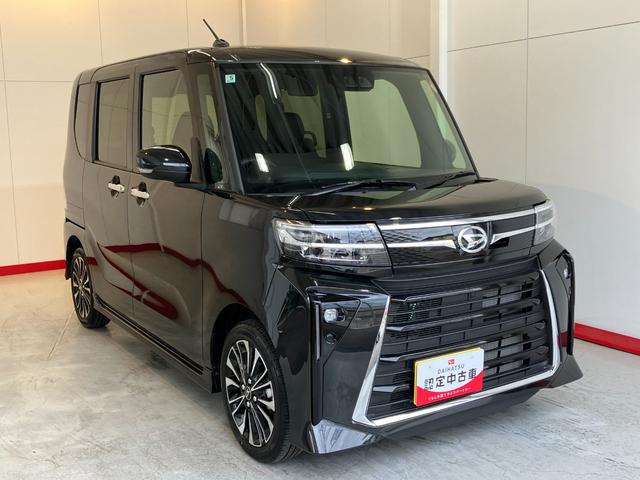 タントカスタムＲＳｅｃｏＩＤＬＥ非装着車　ターボ／オーディオレスターボ　オーディオレス　バックモニター対応カメラ　両側パワースライドドア　運転席・助手席シートヒーター　ＬＥＤヘッドランプ　電動格納ミラー　ＵＳＢ入力端子　純正１５インチアルミホイール（香川県）の中古車