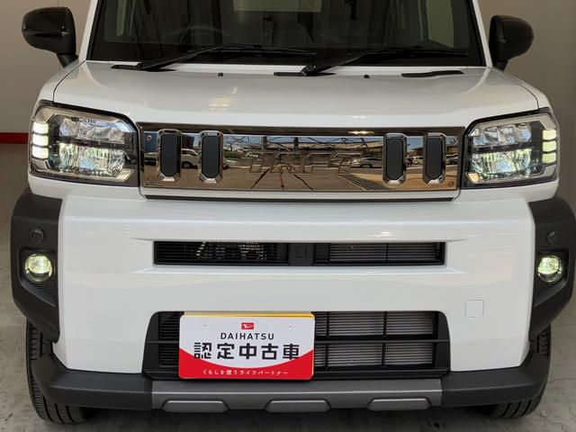タフトＧターボ　ダーククロムベンチャーワンオーナー　バックモニター対応カメラ　アダプティブクルーズコントロール　電動パーキングブレーキ　オートブレーキホールド　ＬＥＤヘッドランプ　純正１５インチアルミホイール　スマートキー　スマアシ（香川県）の中古車