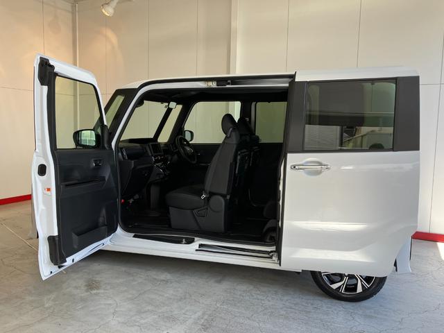 タントカスタムX オーディオレス/フロントシートヒーターワンオーナー オーディオレス パノラマモニター対応カメラ 両側パワースライドドア 運転席・助手席シートヒーター 電動パーキングブレーキ LEDヘッドランプ 純正14インチアルミホイール スマートキー(香川県)の中古車