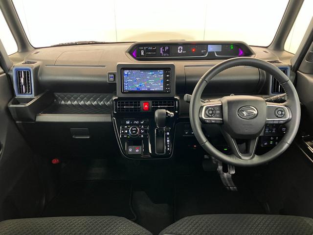 タントカスタムＲＳスタイルセレクション　ターボ／ナビ／ＥＴＣワンオーナー　ターボ　純正ナビ　純正ＥＴＣ　純正ドライブレコーダー　バックモニター　アダプティブクルーズコントロール　両側パワースライドドア　運転席・助手席シートヒーター　Ｂｌｕｅｔｏｏｔｈ接続（香川県）の中古車