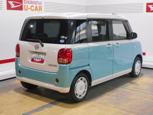ムーヴキャンバスＧ　ＳＡ２　純正ナビ　ドライブレコーダー装着２０１７年モデル　ダイハツ純正８インチメモリーナビ　ドライブレコーダー　パノラマモニター　ＴＶコントロールキット装着　ノーマルタイヤ４本新品（福井県）の中古車