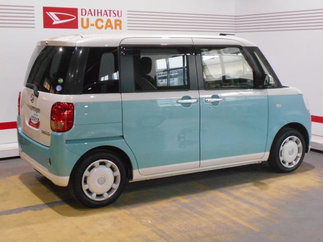 ムーヴキャンバスＧ　ＳＡ２　純正ナビ　ドライブレコーダー装着２０１７年モデル　ダイハツ純正８インチメモリーナビ　ドライブレコーダー　パノラマモニター　ＴＶコントロールキット装着　ノーマルタイヤ４本新品（福井県）の中古車