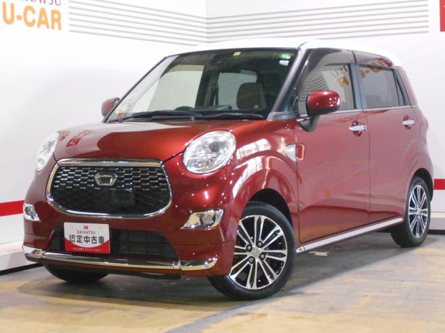 キャストスタイルＧ　ＳＡ２　４ＷＤ　純正ナビ　バックモニター装着２０１６年モデル　ダイハツ純正メモリーナビ　バックモニター　デザインフィルムトップ　装着（福井県）の中古車