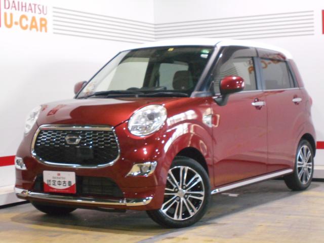 キャストスタイルＧ　ＳＡ２　４ＷＤ　純正ナビ　バックモニター装着２０１６年モデル　ダイハツ純正メモリーナビ　バックモニター　デザインフィルムトップ　装着（福井県）の中古車