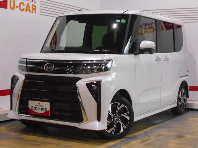 タントカスタムＸ　届出済未走行車　９インチディスプレイオーディオ付（福井県）の中古車