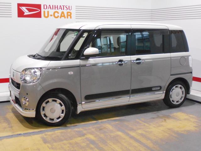 ムーヴキャンバスＧメイクアップＶＳ　ＳＡ３　４ＷＤ　純正ナビ　ドラレコ装着２０２２年モデル　ダイハツ純正８インチメモリーナビ　パノラマモニター　純正リモコンエンジンスターター　純正コーナーセンサー　前後方ドライブレコーダー（社外品）装着車（福井県）の中古車