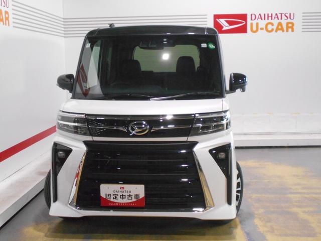 タントカスタムＲＳ　純正ナビ　ドライブレコーダー　装着２０２３年モデル　ダイハツ純正ワイドエントリーメモリーナビ　ドライブレコーダー　パノラマモニター　装着車（福井県）の中古車