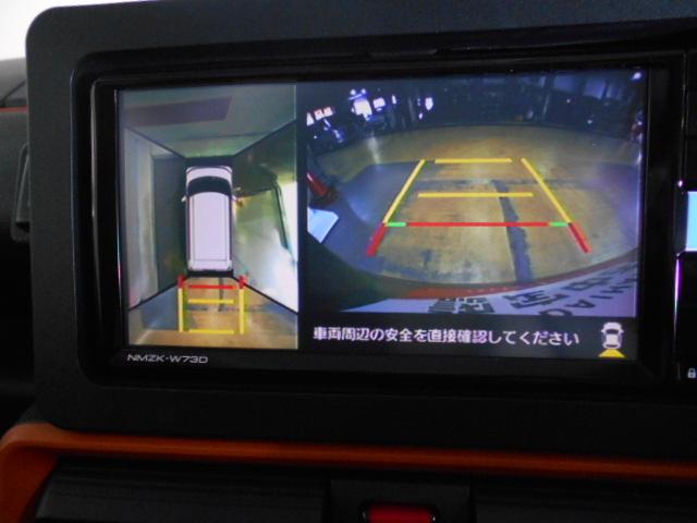タントファンクロス　４ＷＤ　エコアイドルレス車　純正ナビ　ドラレコ２０２３年モデル　ダイハツ純正ワイドエントリーメモリーナビ　ドライブレコーダー　パノラマモニター　装着車（福井県）の中古車