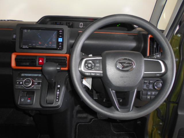 タントファンクロス　４ＷＤ　エコアイドルレス車　純正ナビ　ドラレコ２０２３年モデル　ダイハツ純正ワイドエントリーメモリーナビ　ドライブレコーダー　パノラマモニター　装着車（福井県）の中古車