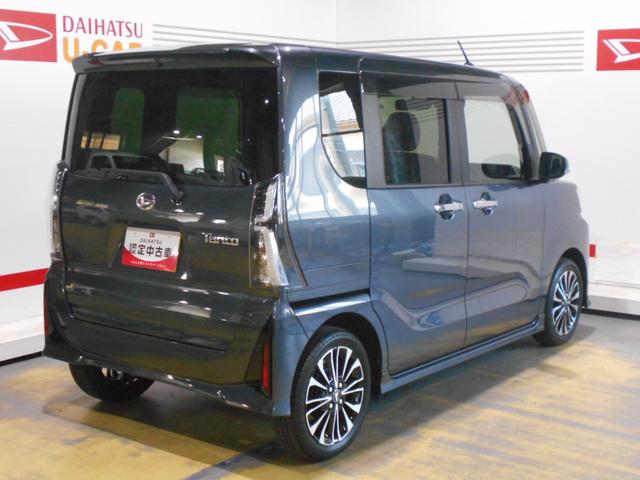 タントカスタムＲＳ　純正ナビ　ドラレコ　パノラマモニター装着２０２３年モデル　ダイハツ純正ワイドエントリーメモリーナビ　ドライブレコーダー　パノラマモニター　装着車（福井県）の中古車