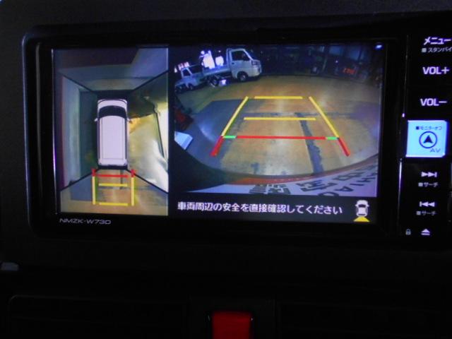 タントカスタムＲＳ　純正ナビ　ドラレコ　パノラマモニター装着２０２３年モデル　ダイハツ純正ワイドエントリーメモリーナビ　ドライブレコーダー　パノラマモニター　装着車（福井県）の中古車