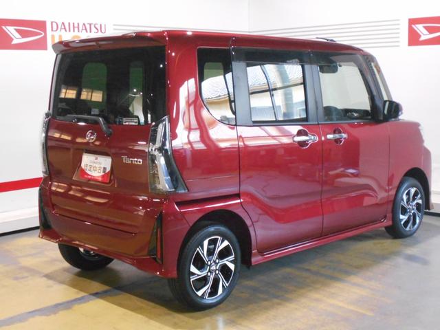 タントカスタムＸ　４ＷＤ　純正ナビ　ドラレコ　パノラマモニター装着２０２３年モデル　ダイハツ純正ワイドエントリーメモリーナビ　パノラマモニター　ドライブレコーダー　装着（福井県）の中古車