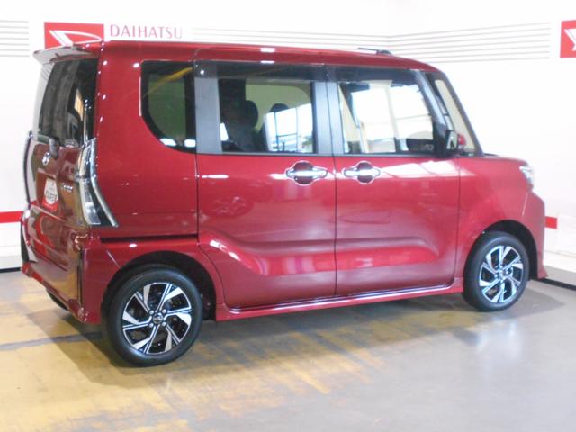 タントカスタムＸ　４ＷＤ　純正ナビ　ドラレコ　パノラマモニター装着２０２３年モデル　ダイハツ純正ワイドエントリーメモリーナビ　パノラマモニター　ドライブレコーダー　装着（福井県）の中古車