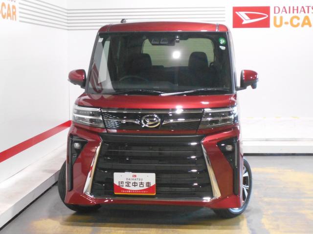 タントカスタムＸ　４ＷＤ　純正ナビ　ドラレコ　パノラマモニター装着２０２３年モデル　ダイハツ純正ワイドエントリーメモリーナビ　パノラマモニター　ドライブレコーダー　装着（福井県）の中古車