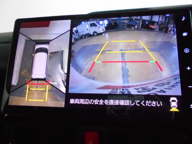 タントカスタムＸ　１０インチナビ　ドラレコ　パノラマモニター装着ダイハツ純正１０インチスタイリッシュメモリーナビ　ドライブレコーダー　パノラマモニター装着車（福井県）の中古車