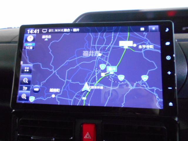 タントカスタムＸ　１０インチナビ　ドラレコ　パノラマモニター装着ダイハツ純正１０インチスタイリッシュメモリーナビ　ドライブレコーダー　パノラマモニター装着車（福井県）の中古車