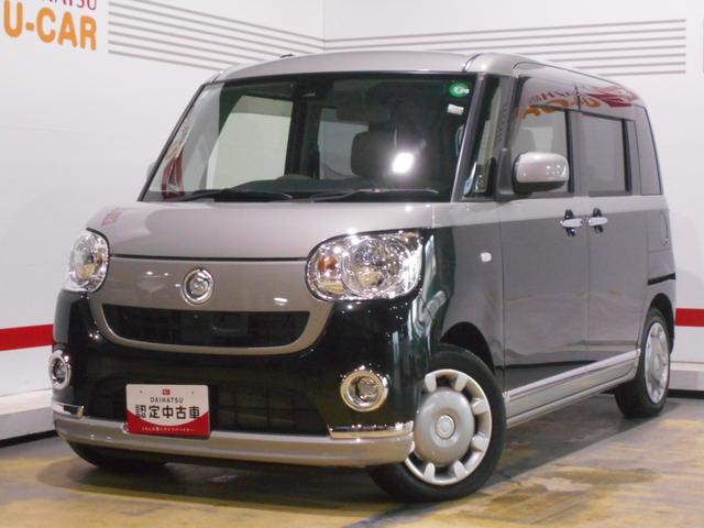 ムーヴキャンバスXリミテッドメイクアップ SA2 純正ナビ パノラマモニター2017年モデル ダイハツ純正ワイドダイヤトーンサウンドメモリーナビ パノラマモニター TVコントロールキット 装着車(福井県)の中古車