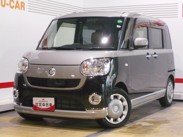 ムーヴキャンバスXリミテッドメイクアップ SA2 純正ナビ パノラマモニター2017年モデル ダイハツ純正ワイドダイヤトーンサウンドメモリーナビ パノラマモニター TVコントロールキット 装着車(福井県)の中古車